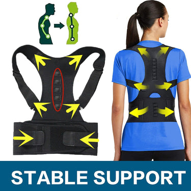 Magnetic Therapy Posture Corrector, Shoulder Support Belt, Men and Women - Epic Trends and Gifts - Supports & Braces - Magnetic therapy posture corrector posture corset shoulder support belt men and women braces and support belt shoulder